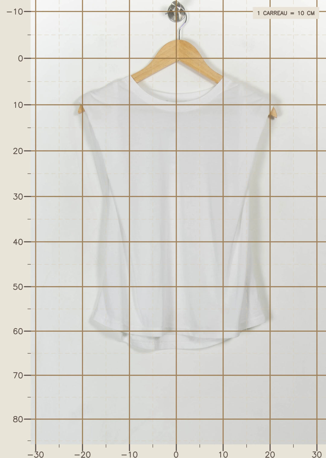 Débardeur Blanc - Taille M/38 de la marque La Petite Etoile | PARAD111080 - Vendu par Paradigme - Image 4
