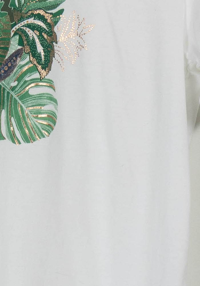 Tee-shirt Blanc - Taille M/38 de la marque Caroll | PARAD111096 - Vendu par Paradigme - Image 3