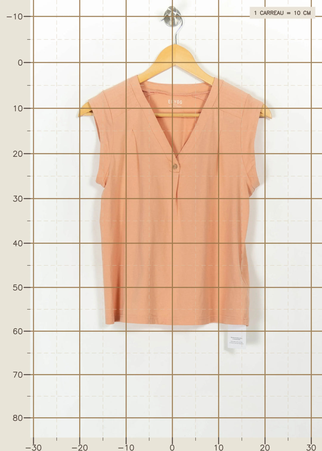 Blouse Rose - Taille XS/34 de la marque Ekyog | PARAD111097 - Vendu par Paradigme - Image 4