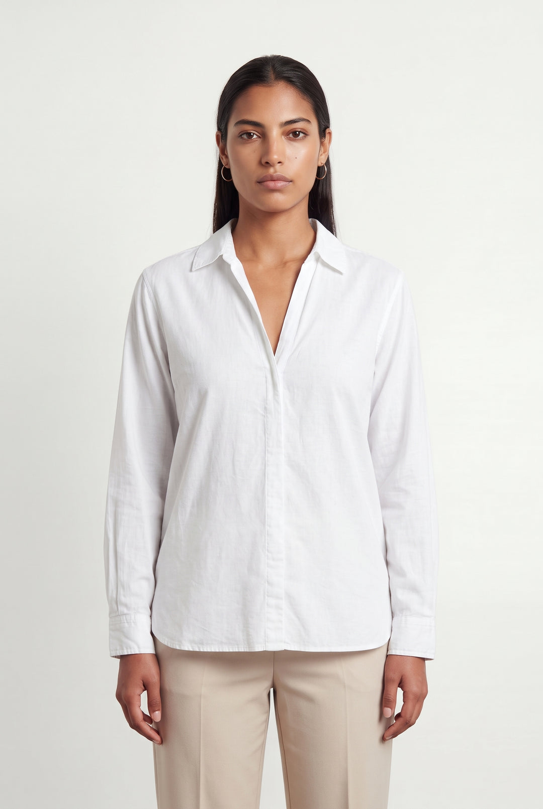 Chemise Blanche - Taille L/40 de la marque Maison 123 | PARAD111098 - Vendu par Paradigme - Image 1