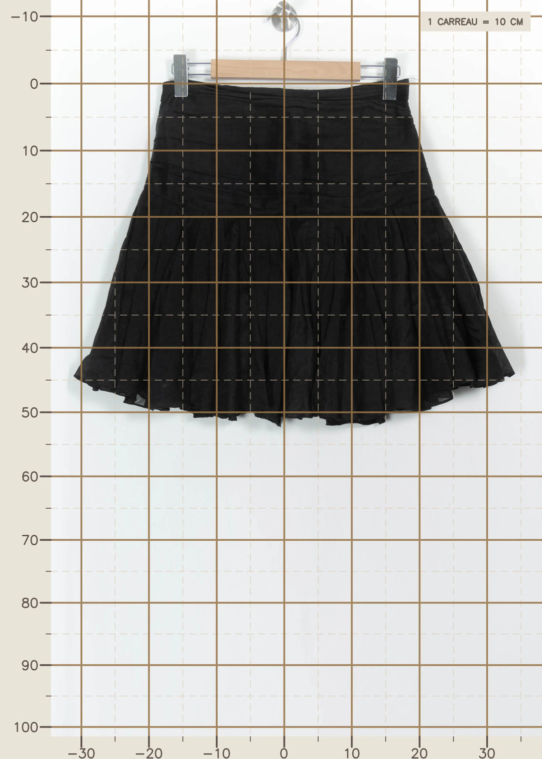 Jupe Plissée Noire - Taille M/38 de la marque Sandro | PARAD111100 - Vendu par Paradigme - Image 4