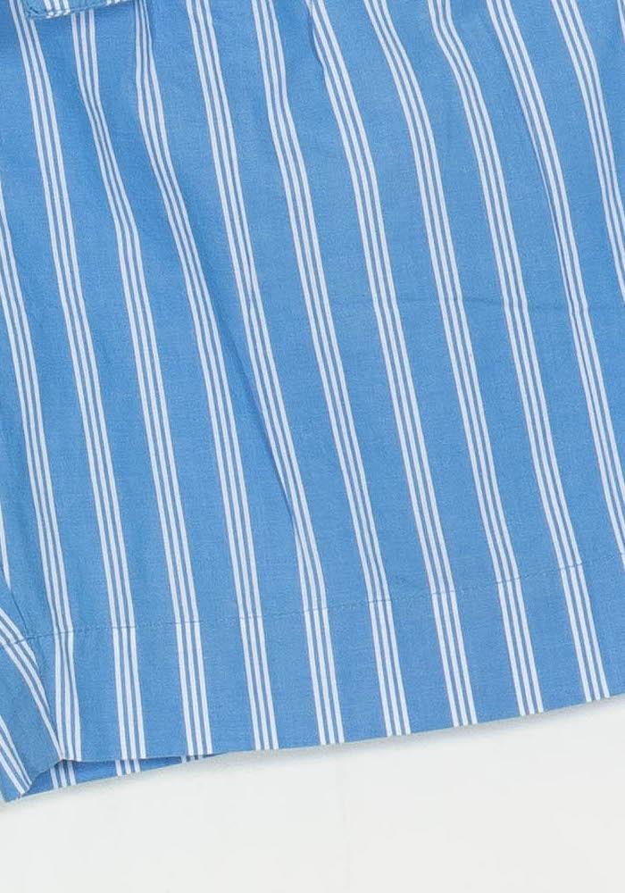 Short Bleu et Blanc - Taille XL/42 de la marque Petite Mendigote | PARAD111101 - Vendu par Paradigme - Image 3