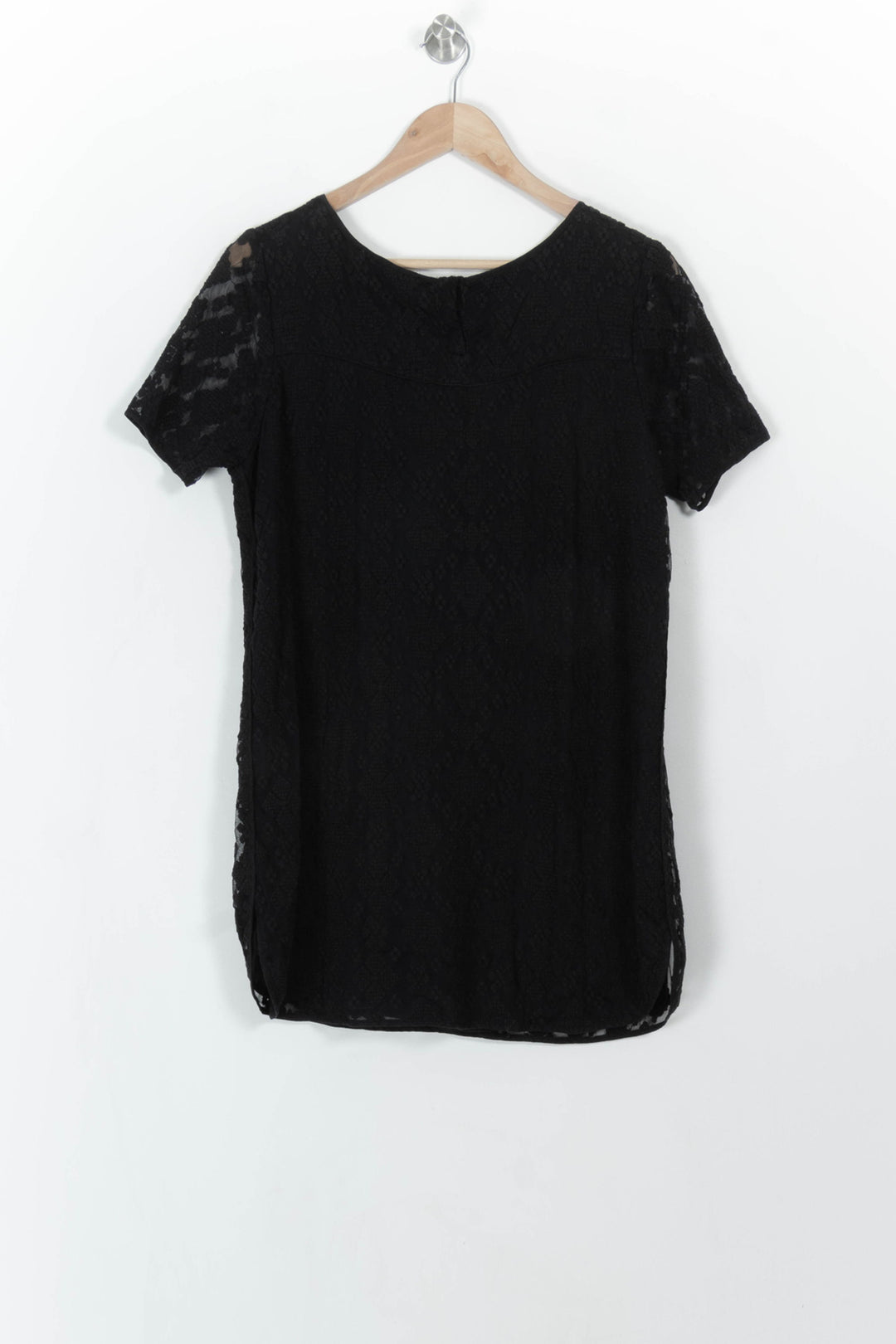 Robe Droite Noire - Taille M/38 de la marque Sézane | PARAD111103 - Vendu par Paradigme - Image 5