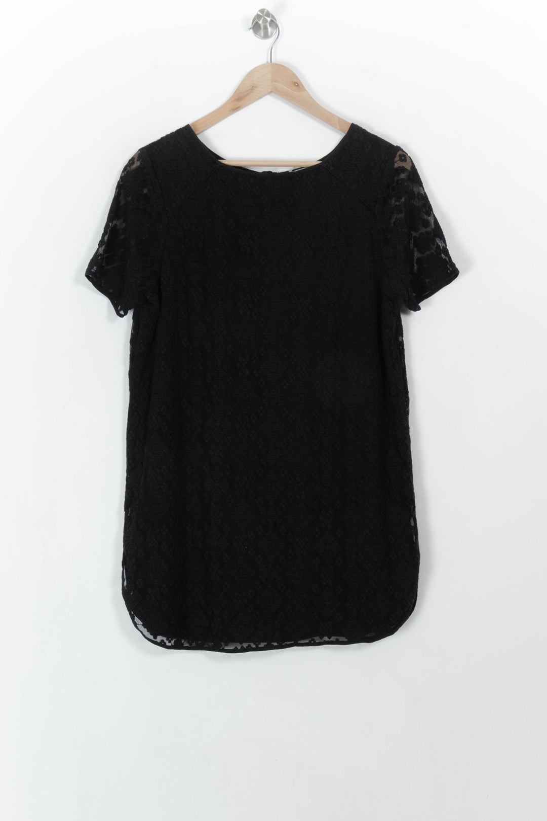 Robe Droite Noire - Taille M/38 de la marque Sézane | PARAD111103 - Vendu par Paradigme - Image 2