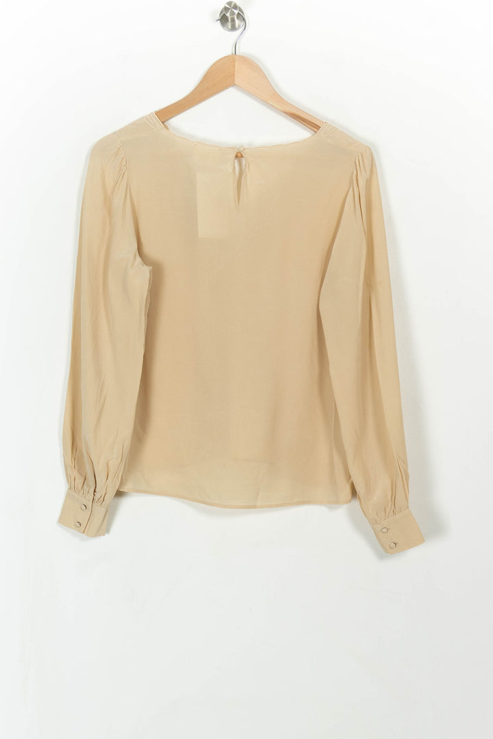 Blouse Beige - Taille XS/34 de la marque Sézane | PARAD111107 - Vendu par Paradigme - Image 5