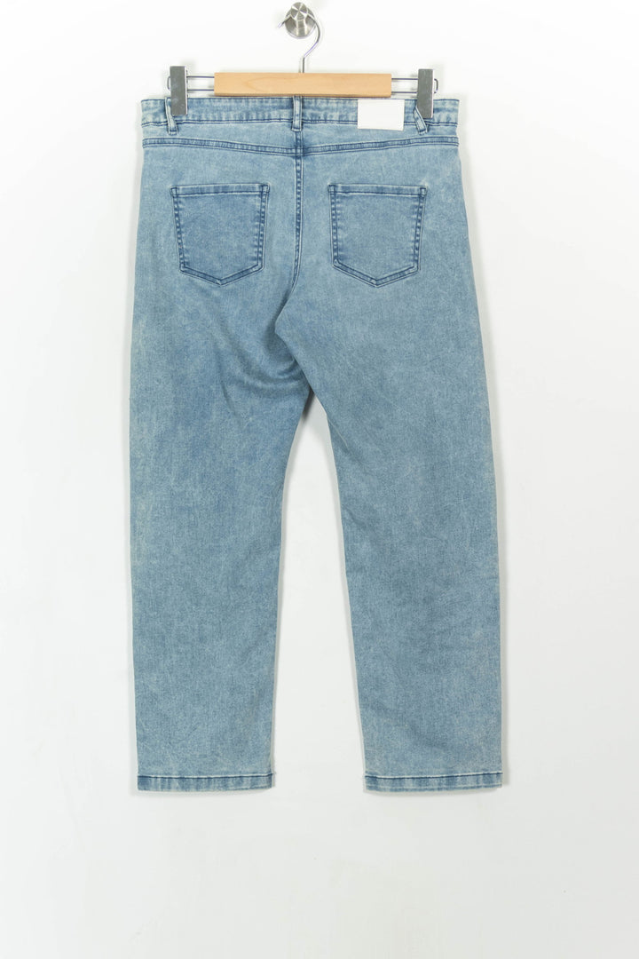 Jean Droit Bleu - Taille L/40 de la marque IKKS | PARAD111108 - Vendu par Paradigme - Image 5