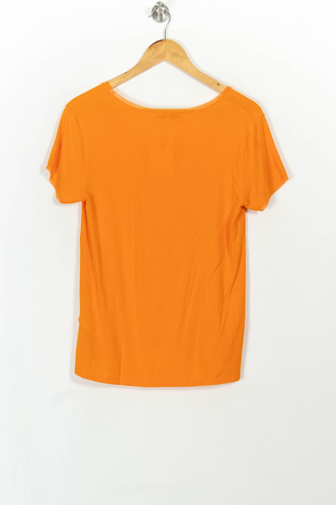 Tee-shirt Orange - Taille M/38 de la marque La Fée Maraboutée | PARAD111111 - Vendu par Paradigme - Image 5