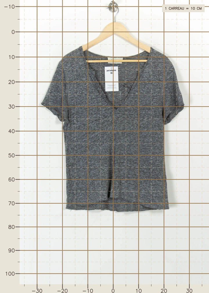 Tee-shirt Gris - Taille L/40 de la marque Bérénice | PARAD111117 - Vendu par Paradigme - Image 4