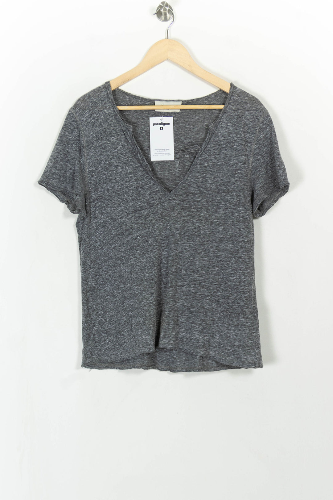 Tee-shirt Gris - Taille L/40 de la marque Bérénice | PARAD111117 - Vendu par Paradigme - Image 2
