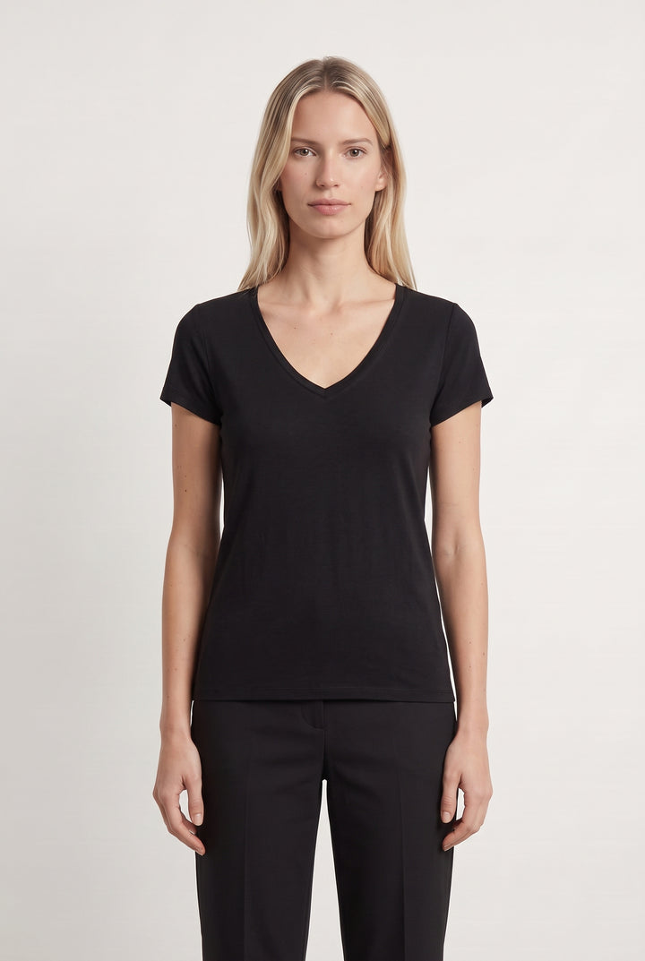 Tee-shirt Noir - Taille M/38 de la marque Imperial | PARAD111118 - Vendu par Paradigme - Image 1
