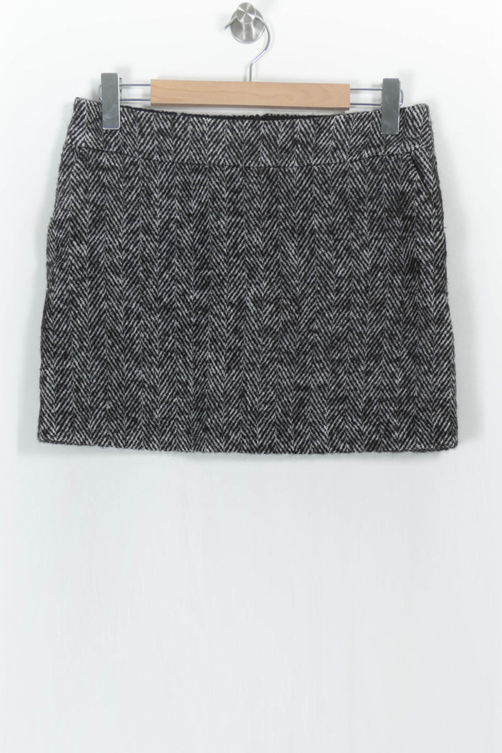 Jupe Droite Grise - Taille M/38 de la marque Comptoir des Cotonniers | PARAD111121 - Vendu par Paradigme - Image 2