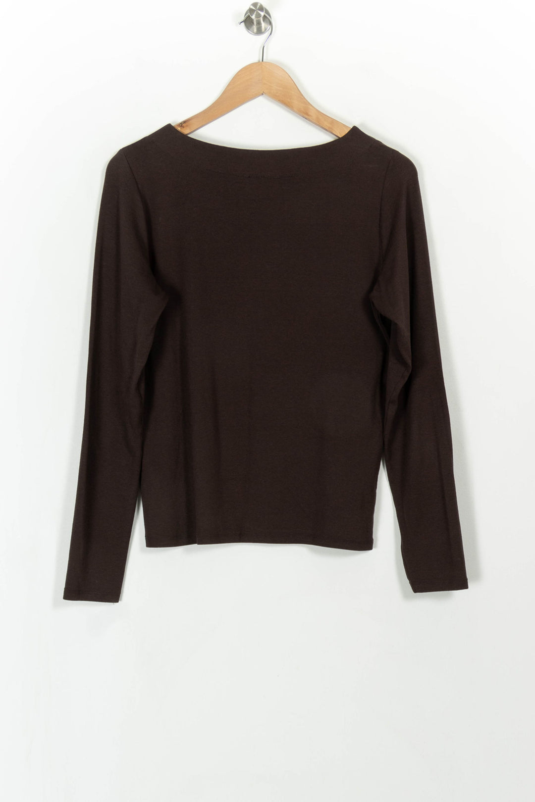 Tee-shirt manches longues Marron - Taille M/38 de la marque Maison 123 | PARAD111122 - Vendu par Paradigme - Image 5