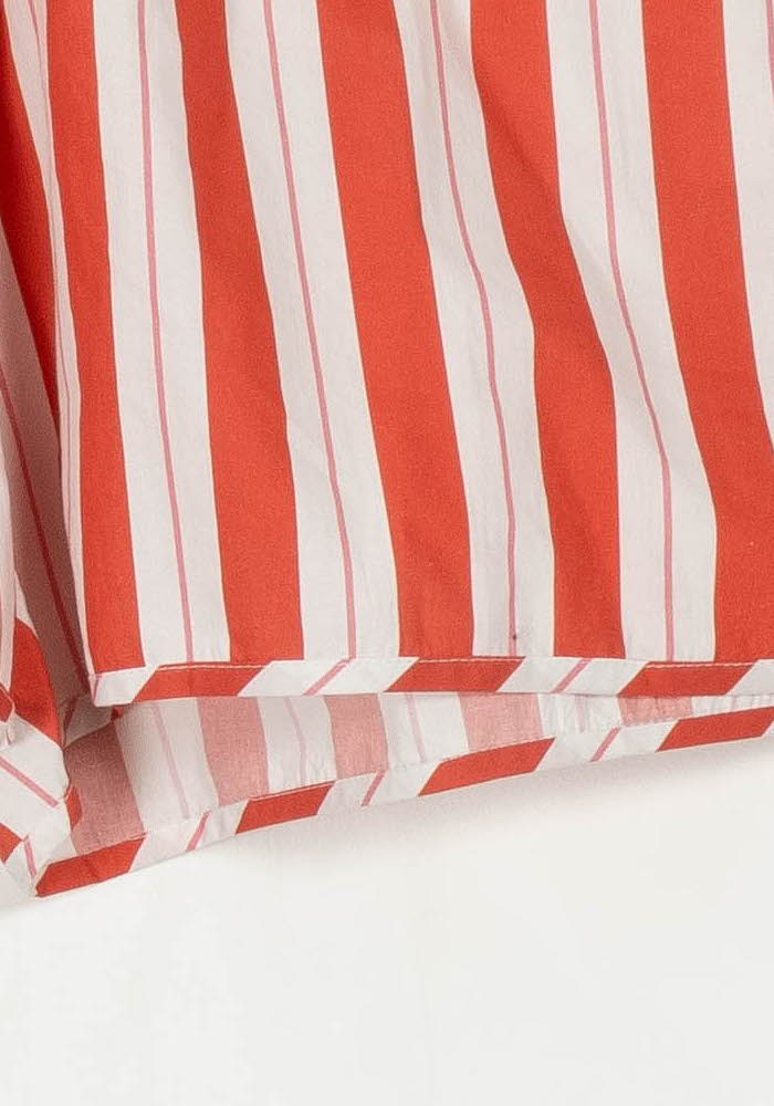 Short Rouge et Blanc - Taille XL/42 de la marque Petite Mendigote | PARAD111124 - Vendu par Paradigme - Image 3