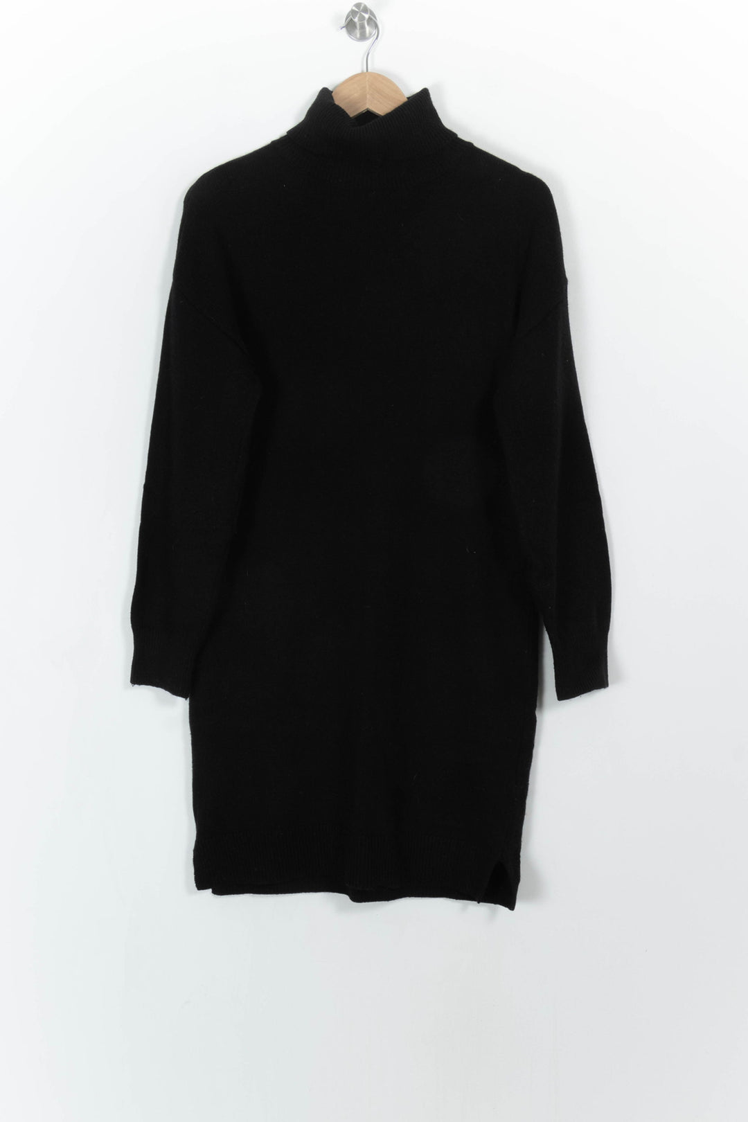 Robe Pull Noire - Taille M/38 de la marque Caroll | PARAD111126 - Vendu par Paradigme - Image 2