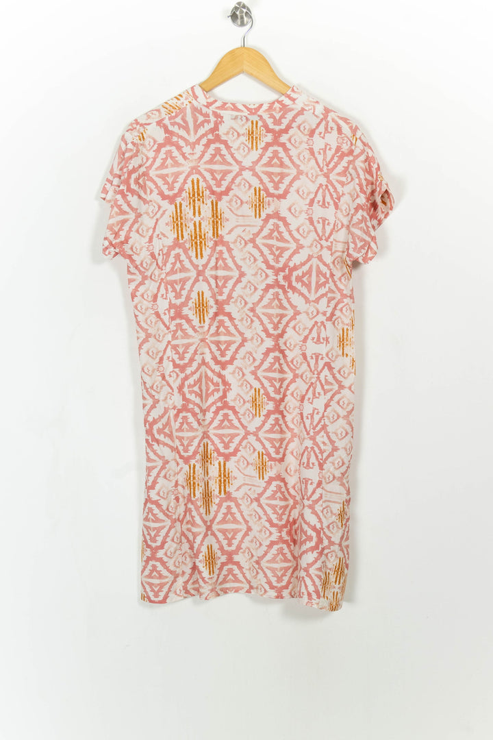 Robe Rose et Jaune - Taille L/40 de la marque La Fée Maraboutée | PARAD111128 - Vendu par Paradigme - Image 5