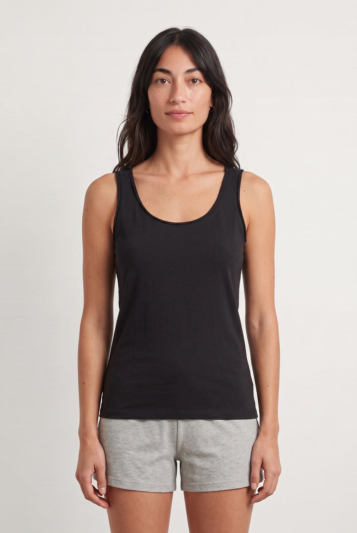Débardeur Noir - Taille M/38 de la marque IKKS | PARAD111130 - Vendu par Paradigme - Image 1