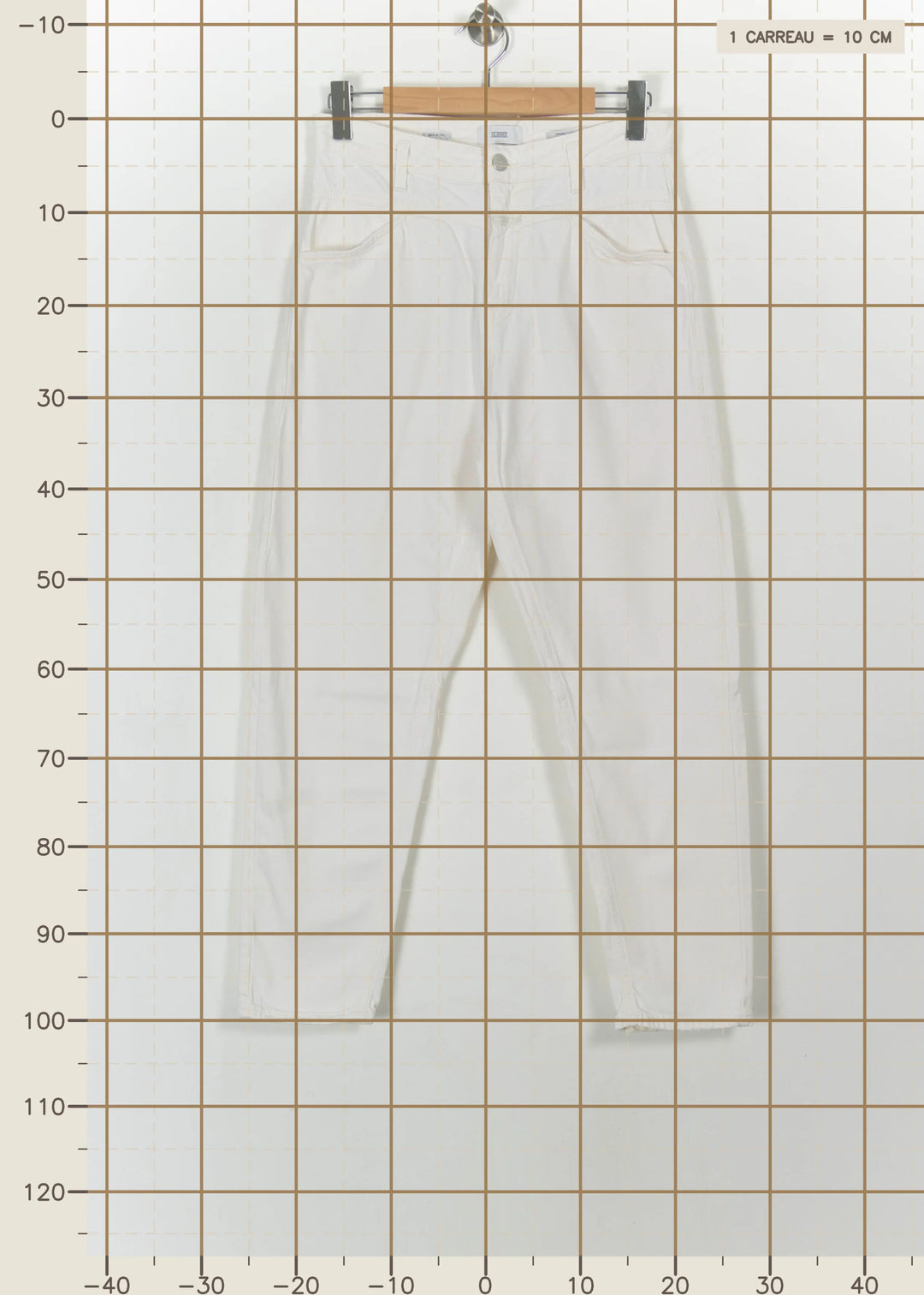 Jean Blanc - Taille S/36 de la marque Closed | PARAD111138 - Vendu par Paradigme - Image 4