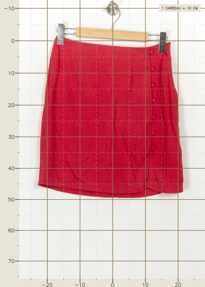 Jupe Courte Rouge - Taille L/40 de la marque Karl Marc John | PARAD111140 - Vendu par Paradigme - Image 4