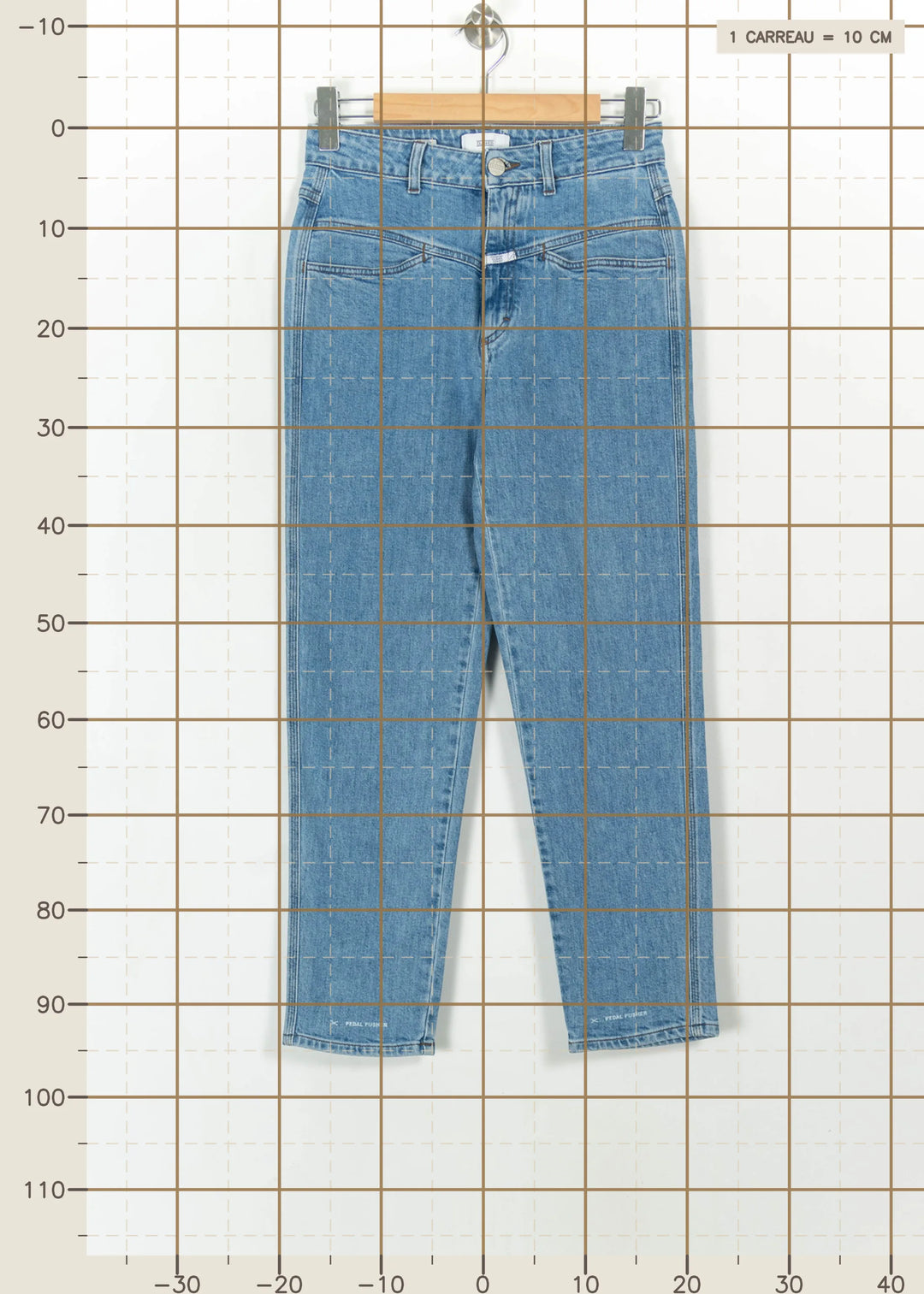Jean Bleu - Taille XL/42 de la marque Closed | PARAD111141 - Vendu par Paradigme - Image 4