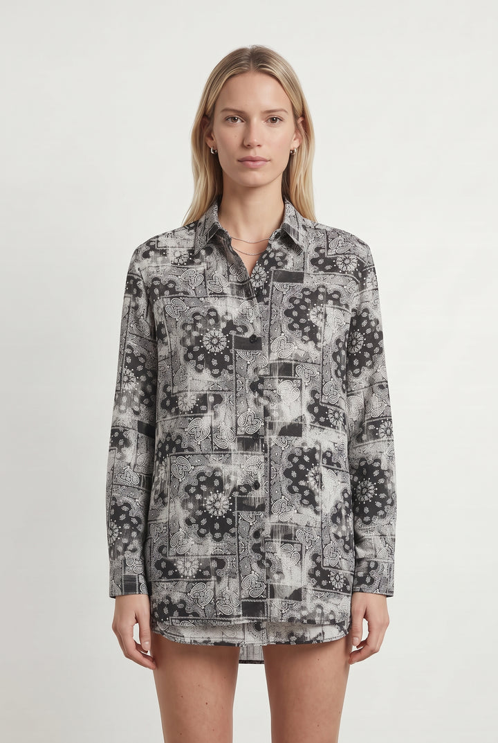 Chemisier Noire - Taille XS/34