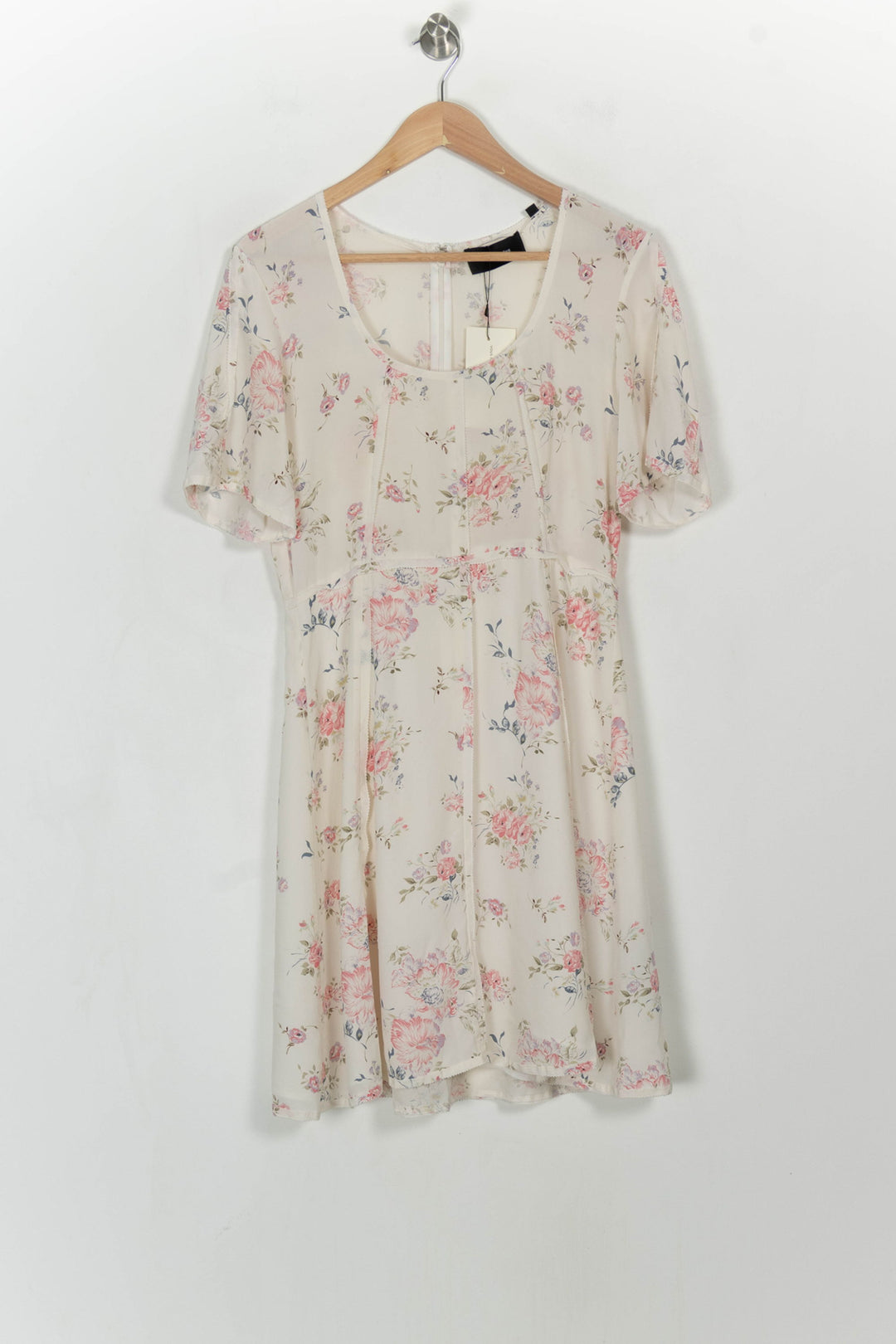Robe Courte Beige - Taille M/38