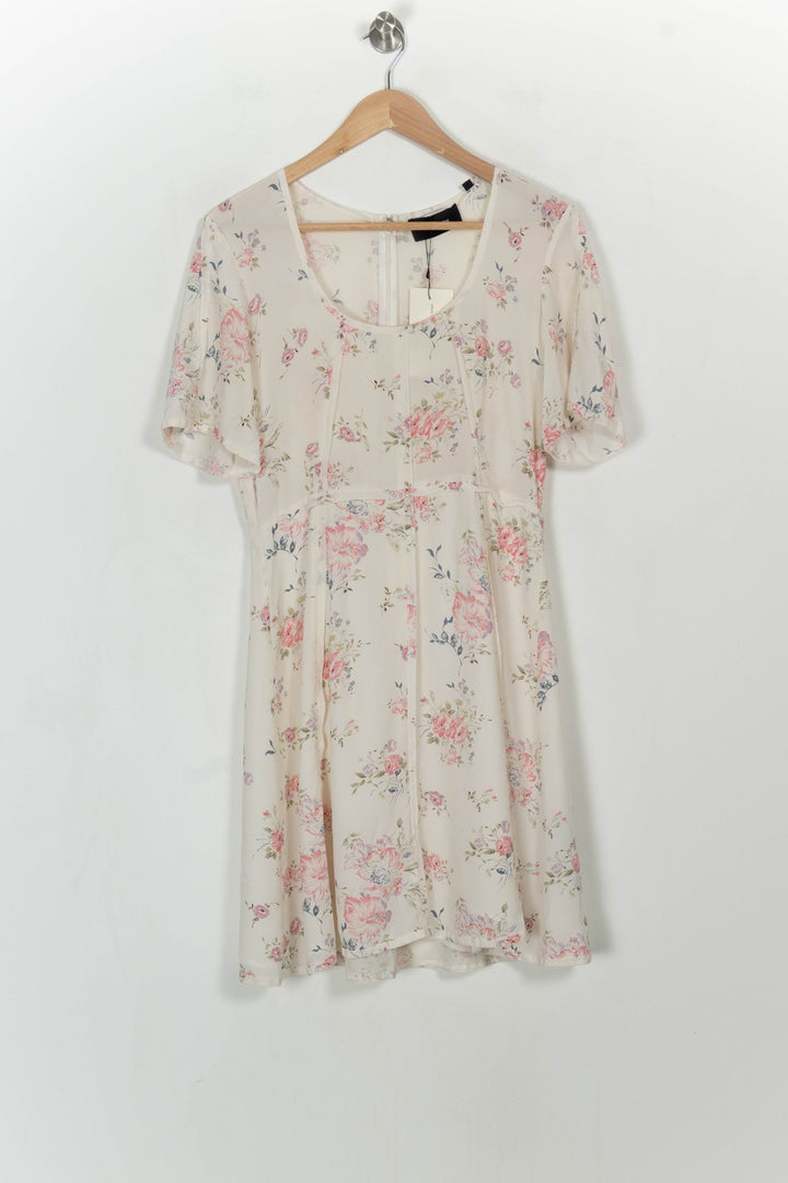 Robe Courte Beige - Taille M/38