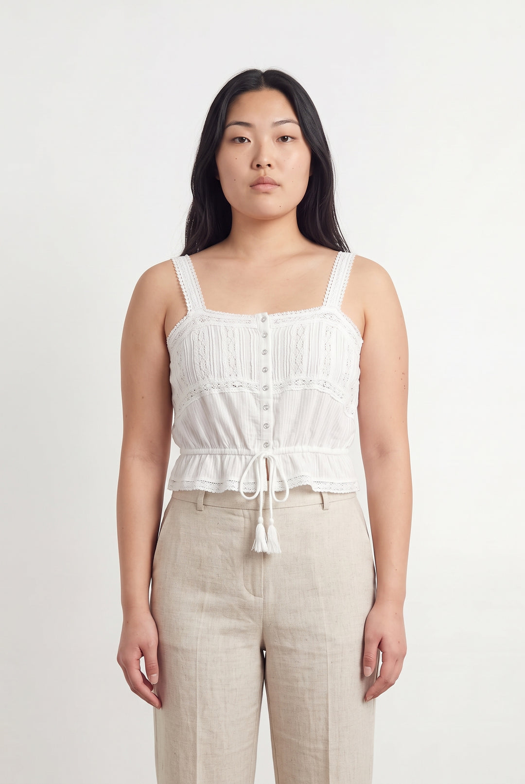 Top Beige - Taille L/40