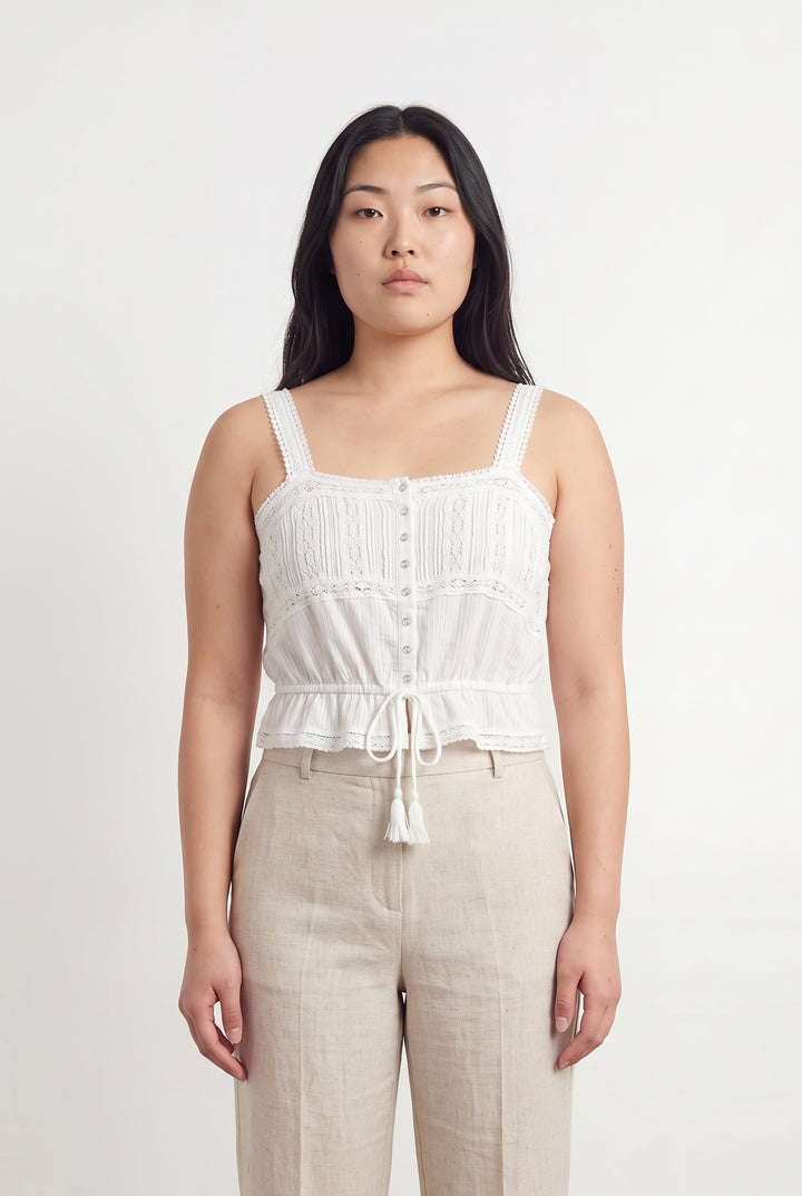 Top Beige - Taille L/40