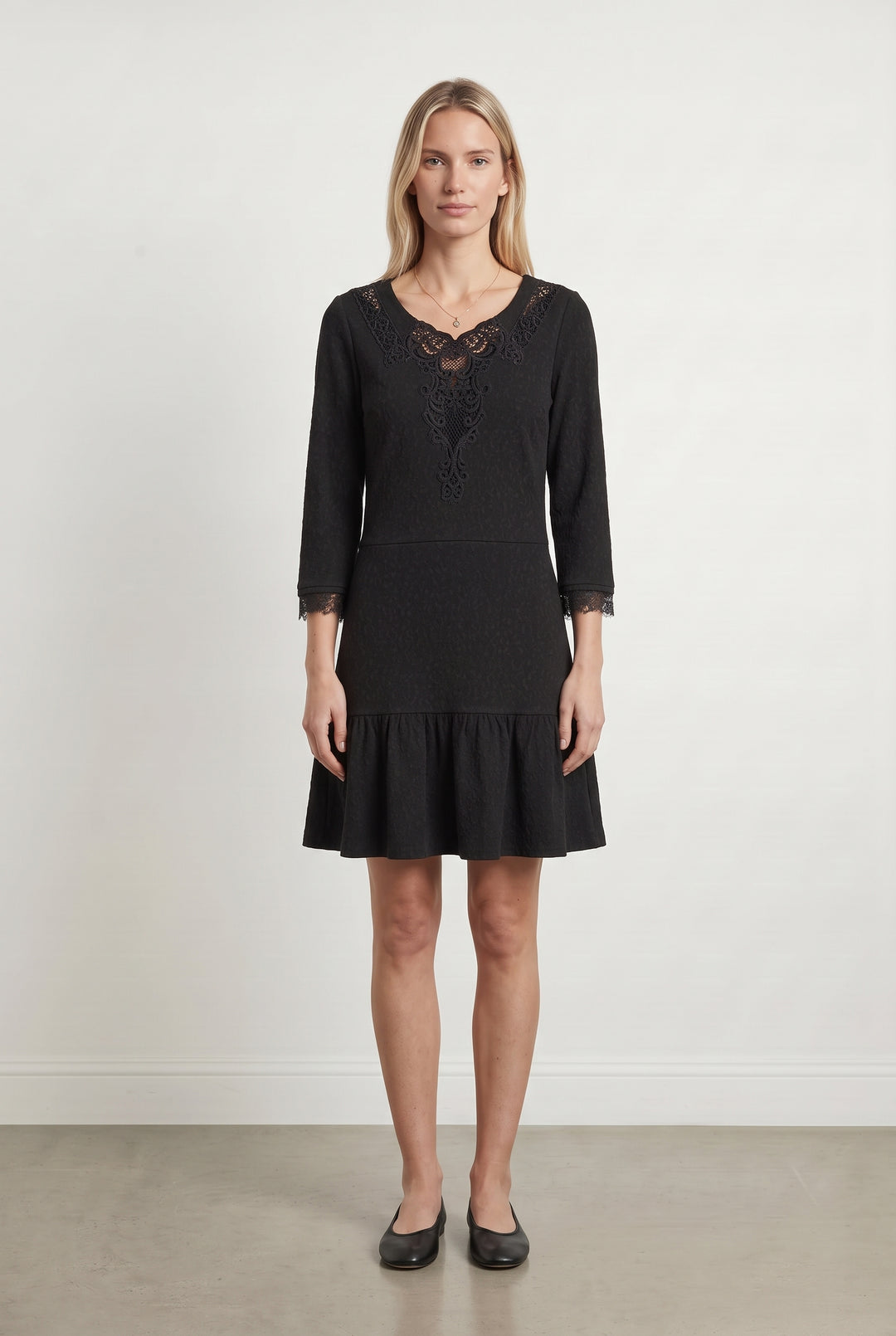 Robe Courte Noire - Taille XS/34
