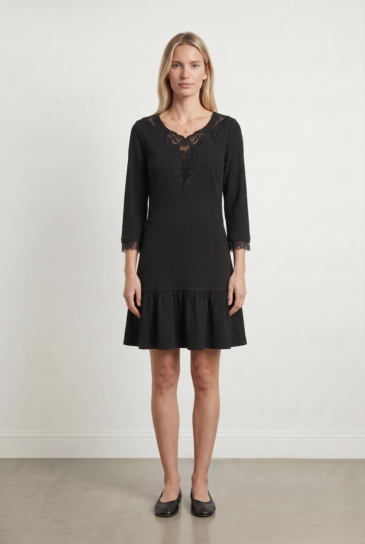 Robe Courte Noire - Taille XS/34