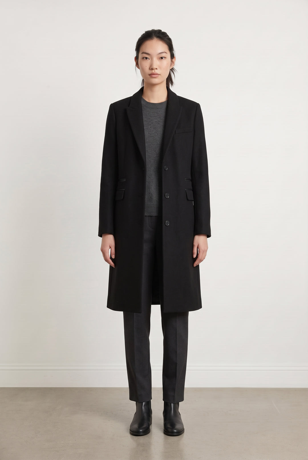 Manteau Noir - Taille S/36