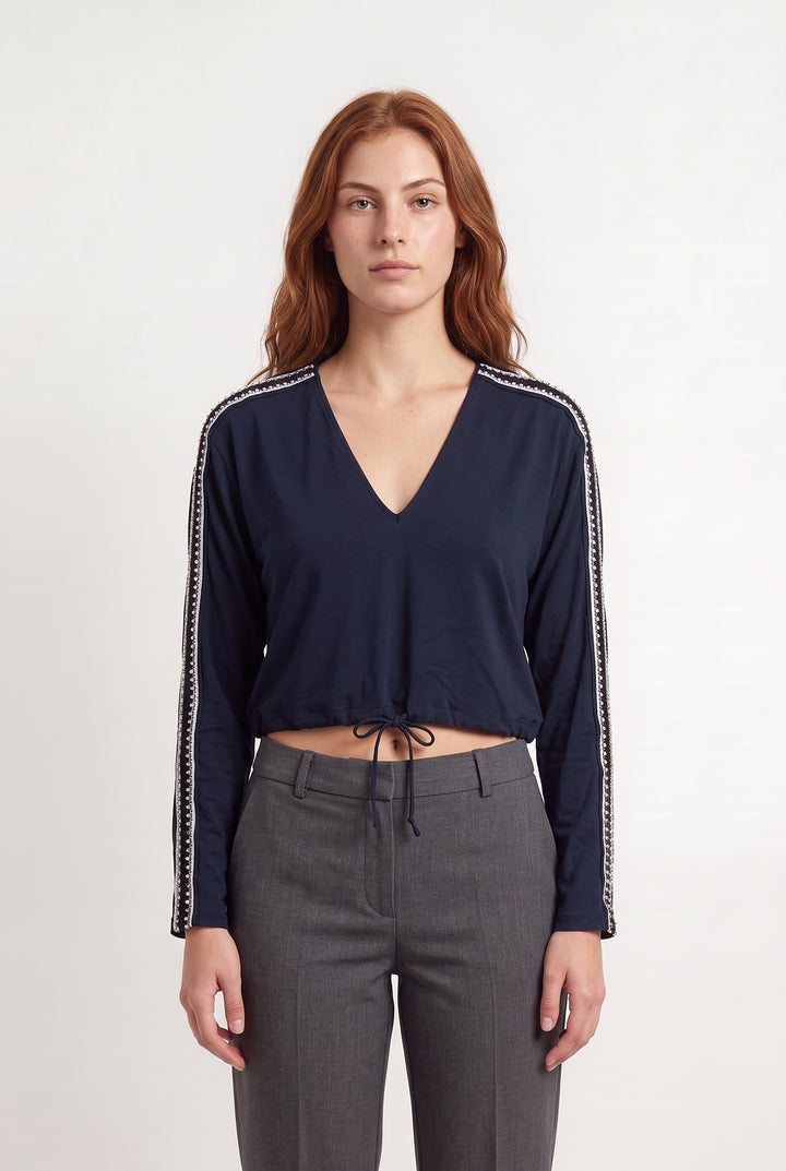 Top Bleu - Taille S/36