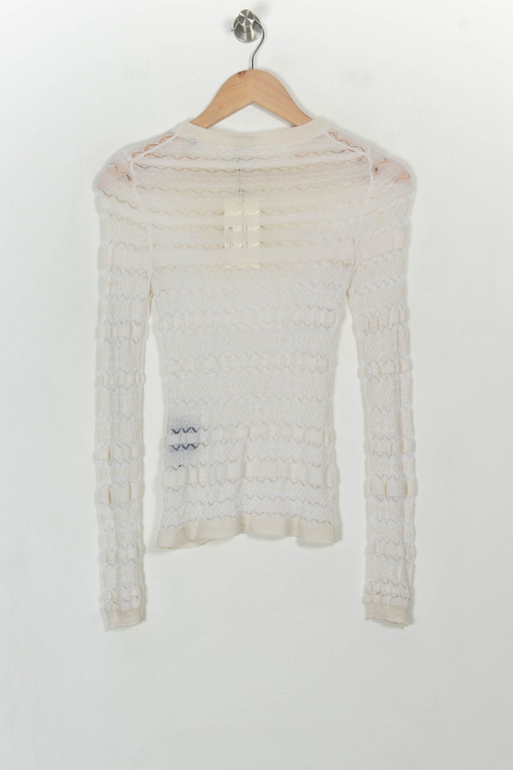 Pull Beige - Taille S/36
