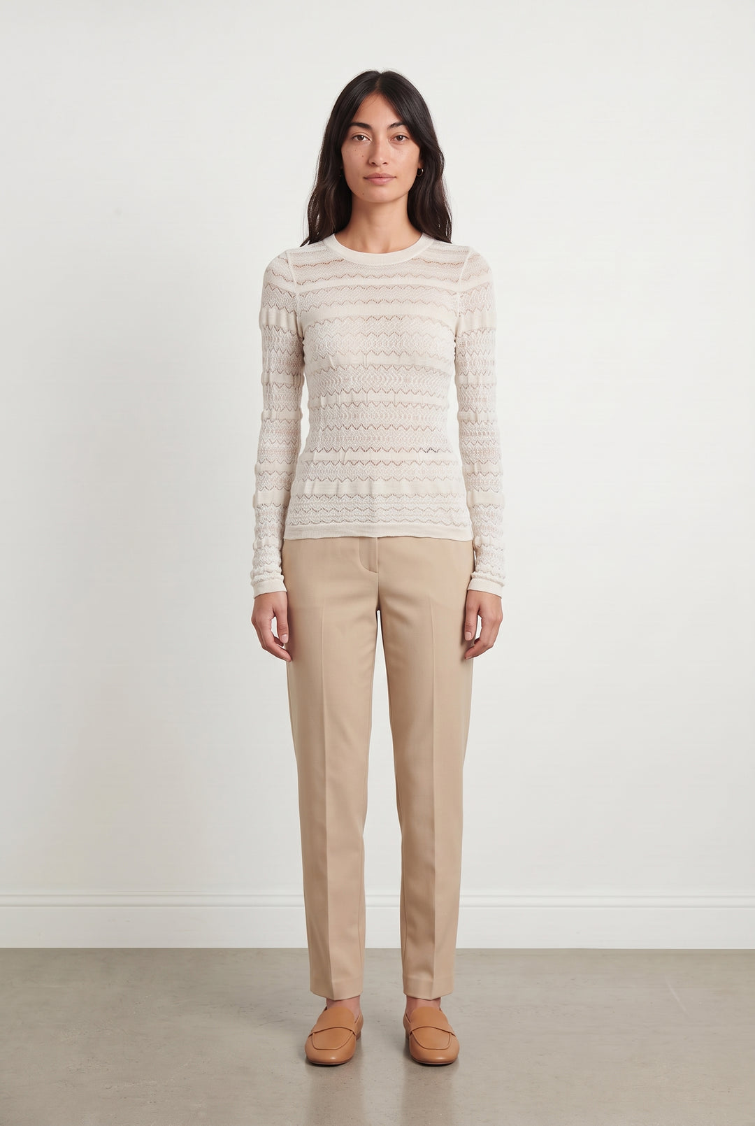 Pull Beige - Taille S/36