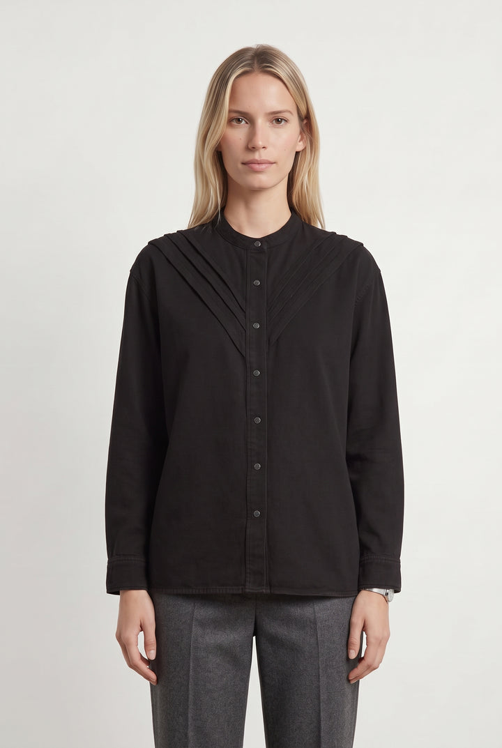 Chemisier Noire - Taille XS/34