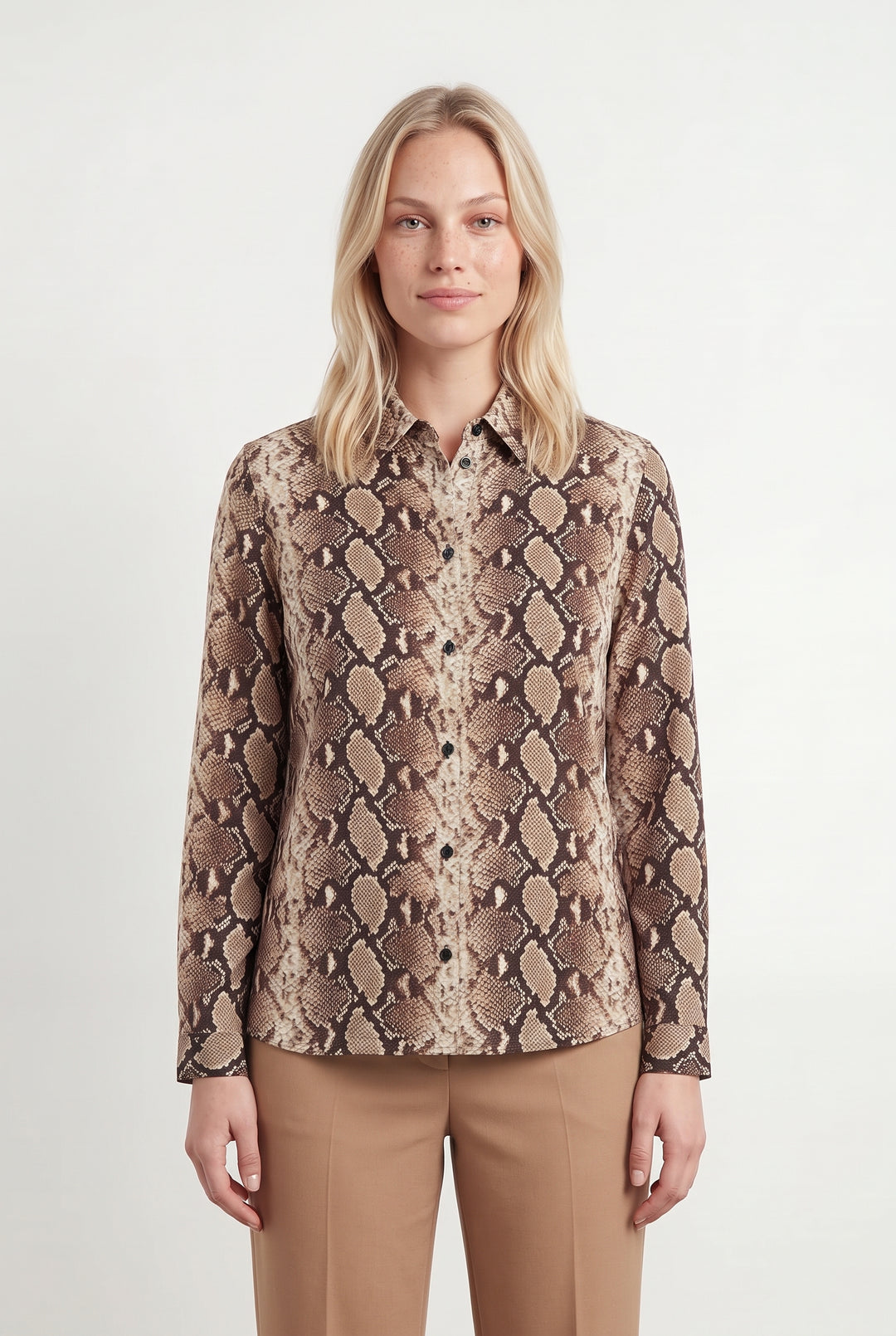 Chemisier Beige - Taille L/40