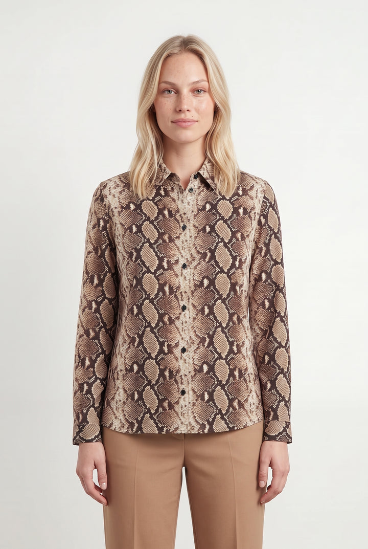 Chemisier Beige - Taille L/40
