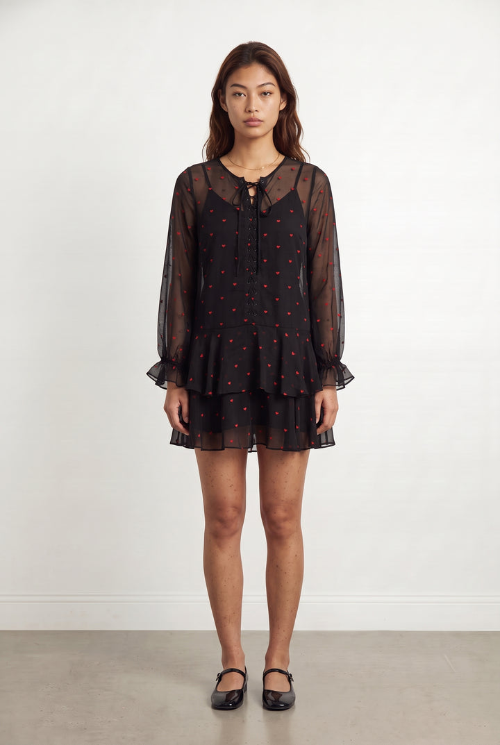 Robe Courte Noire - Taille S/36