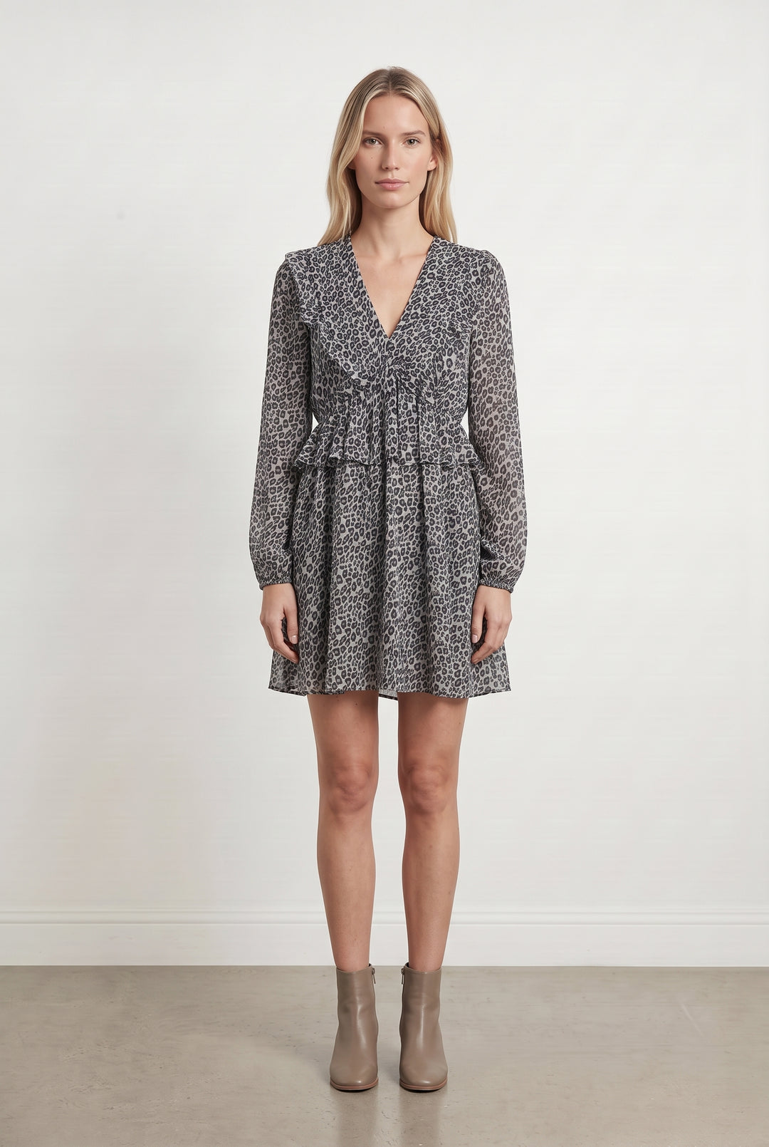 Robe Courte Grise - Taille S/36