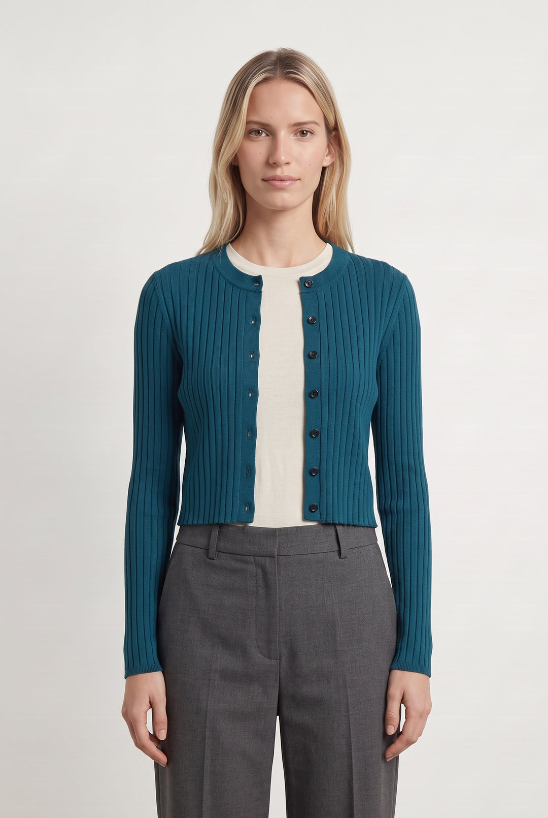Gilet ou Cardigan Bleu - Taille XS/34
