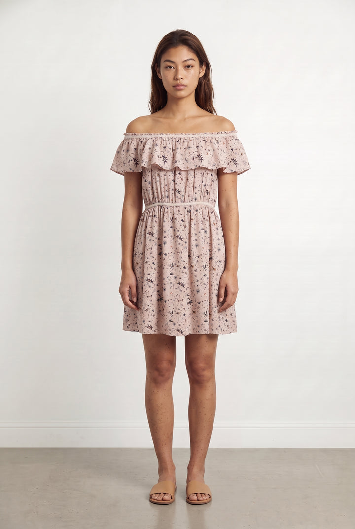 Robe Courte Beige - Taille M/38