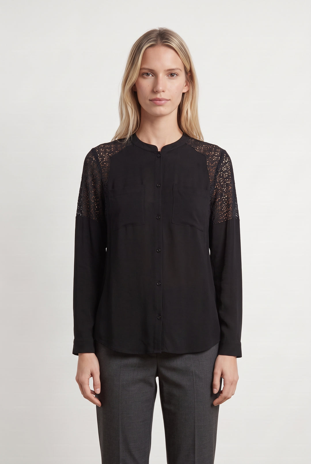 Chemisier Noire - Taille S/36