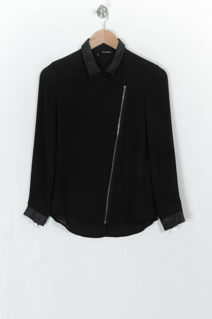 Chemisier Noire - Taille XS/34