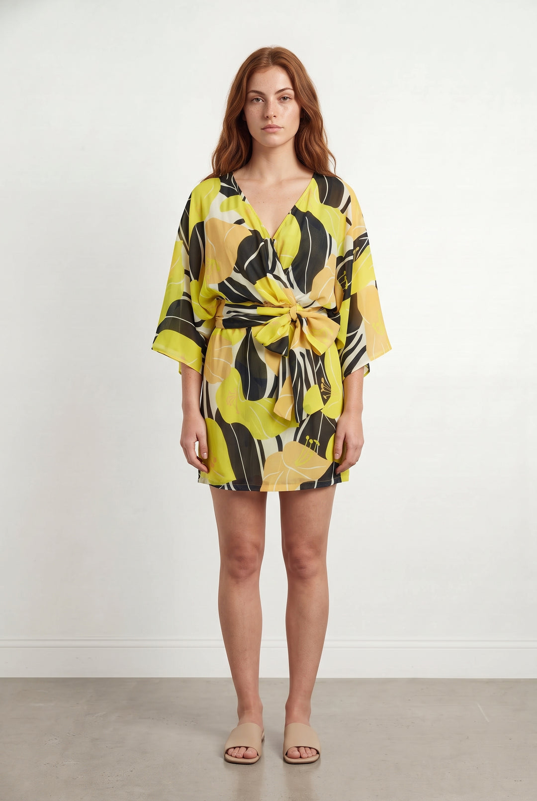 Robe Courte Jaune - Taille S/36