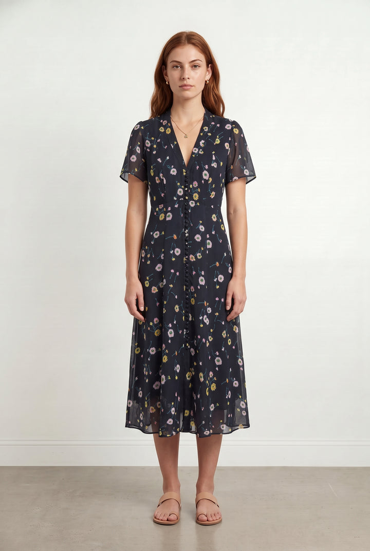 Robe Courte Bleue - Taille S/36
