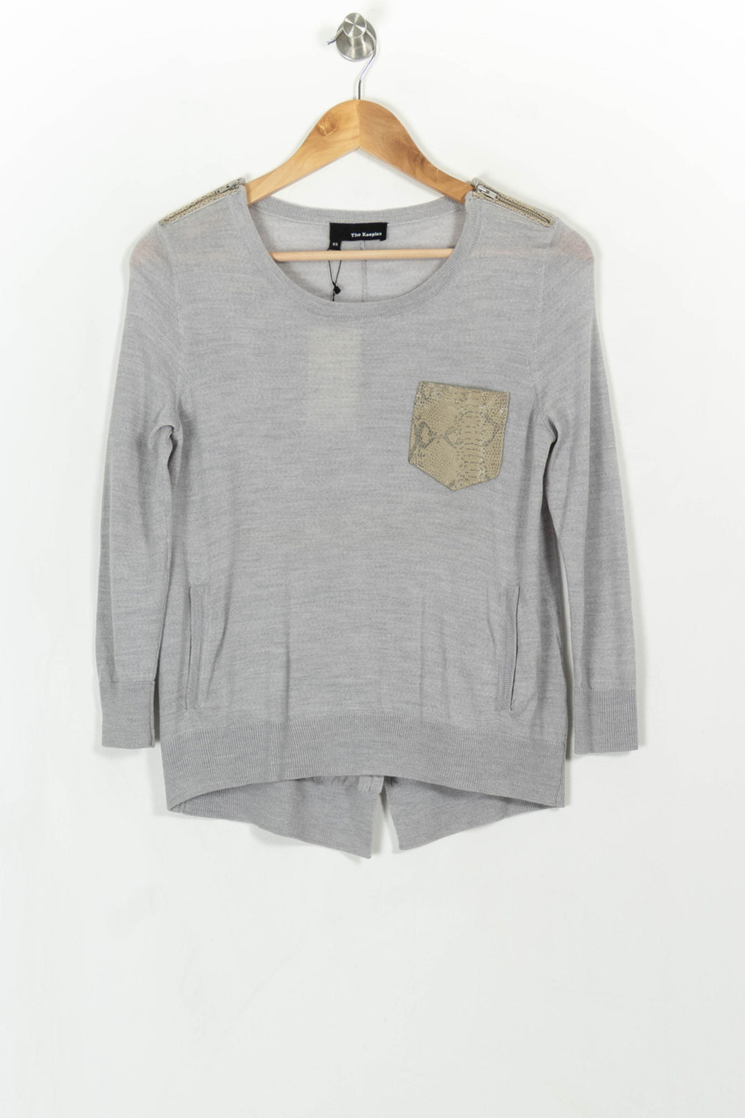 Pull Gris - Taille XS/34