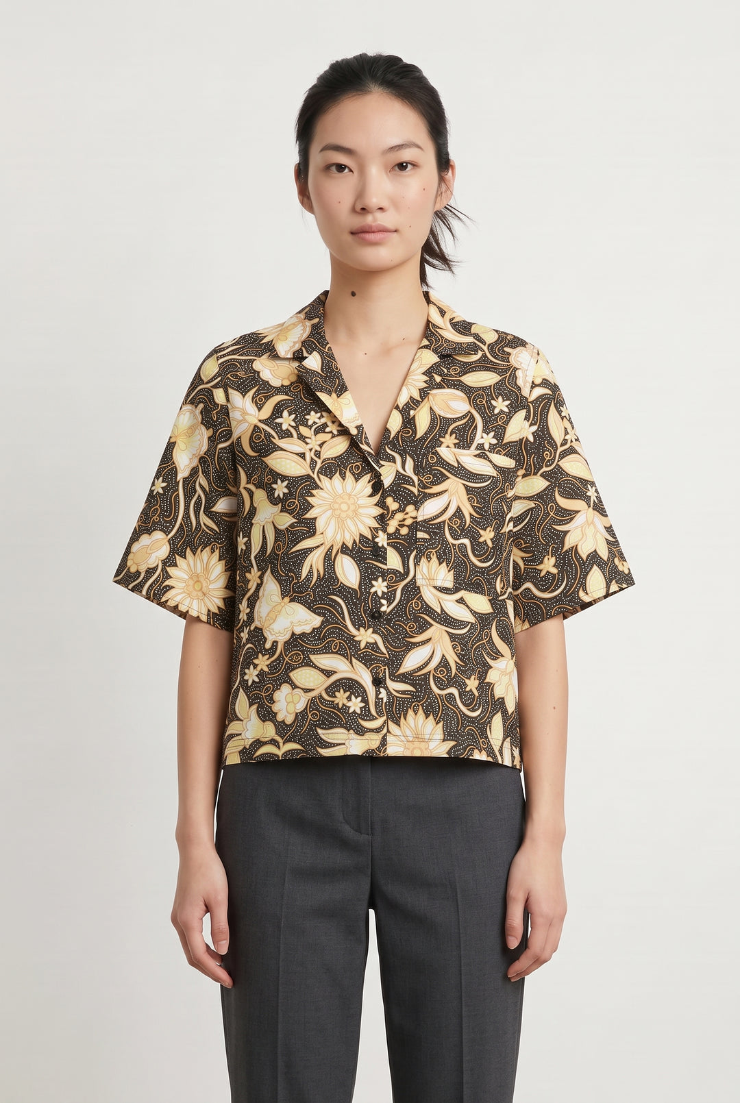 Chemisier Noire - Taille XS/34