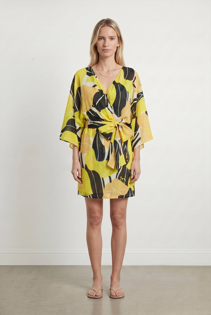 Robe Courte Jaune - Taille M/38