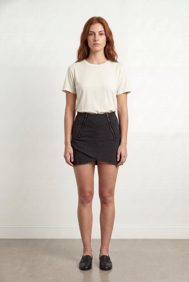 Jupe Grise - Taille S/36