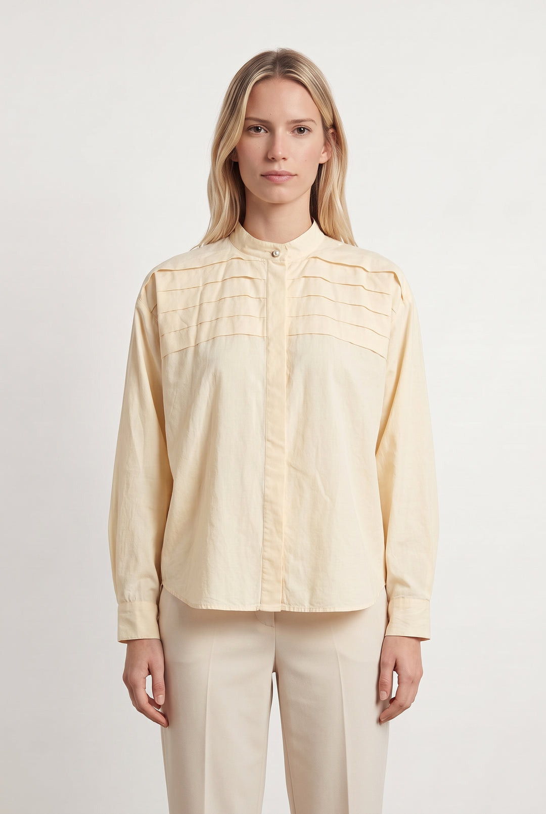 Blouse Jaune - Taille XS/34 de la marque Sandro | PARAD111980 - Vendu par Paradigme - Image 1
